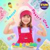 1:1 Squishy Cupcake Glue Slime Kit for Girls Ages 8-12, FunKidz Fluffy Slime Making Kits 23 Pieces Supplies to Make Sweet Butter Soft Slime Gifts for Kids Party Creative Toys view 2