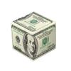YILUYUANLANOPR Dollar Cube 3x3 Magic Cube US Dollar Bill Speed Cube Puzzle Toy (100 Dollar) view 1