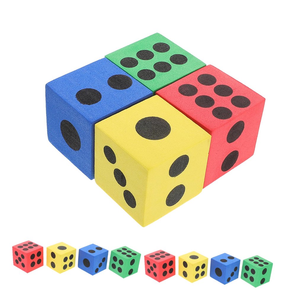 BESPORTBLE 12pcs Lightweight Reusable Learning Cubes for Classroom Games Party Favors Fun Activities for Teaching Concepts