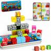 35PCS Pixel World Edition Mini Magnetic Blocks  Creative 3D Building Cubes, STEM Educational Travel Magnet Toy with Iron Box, Safe Learning Gift for Kids Ages 38, Boys & Girls view 1