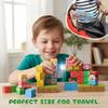 35PCS Pixel World Edition Mini Magnetic Blocks  Creative 3D Building Cubes, STEM Educational Travel Magnet Toy with Iron Box, Safe Learning Gift for Kids Ages 38, Boys & Girls view 3