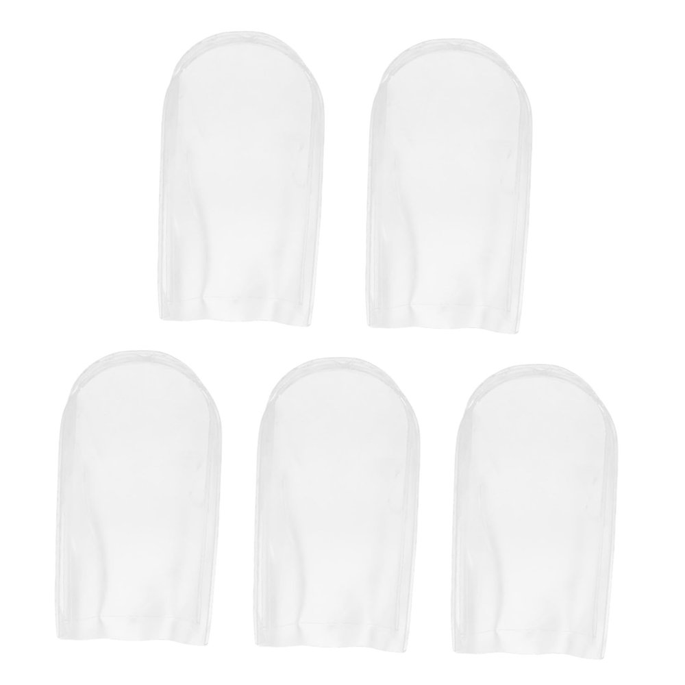 5pcs Dustproof Waterproof Doll Rain Covers for Stuffed Animals PVC Mini Protective Sleeves for Travel and Outdoor Use