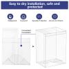 50 Pack Cases for Funko, 0.38mm Crystal Clear Case, Heavy-Duty Display Case with Protective Film and Locking Label, Strong Thick Plastic Protectors view 4