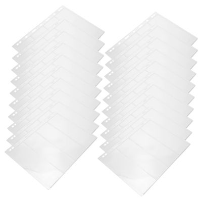 Artibetter Standard Paper Money and Stamp Album Pages 20pcs 9-Pocket Sleeves for Binder Double-Sided Storage for Stamp Collectors and Currency