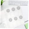 Artibetter Standard Paper Money and Stamp Album Pages 20pcs 9-Pocket Sleeves for Binder Double-Sided Storage for Stamp Collectors and Currency view 2