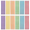 KESYOO 50Pcs Colorful Wooden Rhythm Sticks Lummi Sticks for Music Play Classroom Activities and Musical Development for Hands view 1
