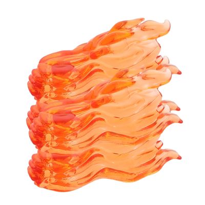 VICASKY 4pcs Dynamic Building Accessories for Creative Play and Imagination Enhancement Safe and Fire Themed Props for Interactive Learning
