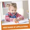 VICASKY 4pcs Dynamic Building Accessories for Creative Play and Imagination Enhancement Safe and Fire Themed Props for Interactive Learning view 3