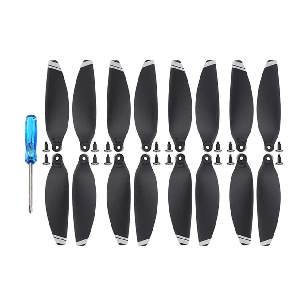 ScYWdLi 4 Pairs of 4726 Propellers Drone Light Propeller Blades Fan(4Pairs Silver)