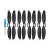 ScYWdLi 4 Pairs of 4726 Propellers Drone Light Propeller Blades Fan(4Pairs Silver) view 1