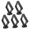 ABOOFAN 5PCS Small Display Box for Jewelry Black Coin Display Cases Floating Base 9cm x 9cm Suspended Frame for Collectibles view 1