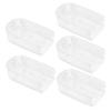 NUOBESTY 5pcs Transparent PVC Stuffed Animal Rain Guards Dustproof Protectors for Travel Outdoor Activities and Home Storage view 1