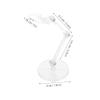 Abaodam 2pcs 6-inch Action Figure Display Stand for Dolls and Models Compatible HG RG SHF Support Base for Collectible Figures for Display and Organization view 2
