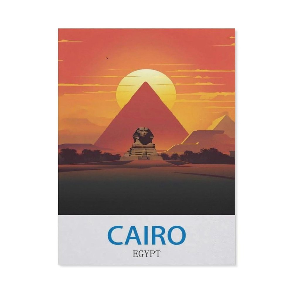 1000PcsCairo EgyptJigsaw Adult Decompression Game Puzzle Students Toy for Children Christmas Birthday Gifts50x70cm-EE24