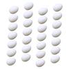 Abaodam 28Pcs Fake Pigeon Eggs Durable Plastic Incubation Eggs for Pigeon Breeding Lightweight and Realistic Imitation Eggs for Easy Use and Storage for Hatching Induction view 1