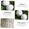 Abaodam 28Pcs Fake Pigeon Eggs Durable Plastic Incubation Eggs for Pigeon Breeding Lightweight and Realistic Imitation Eggs for Easy Use and Storage for Hatching Induction view 2