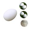 Abaodam 28Pcs Fake Pigeon Eggs Durable Plastic Incubation Eggs for Pigeon Breeding Lightweight and Realistic Imitation Eggs for Easy Use and Storage for Hatching Induction view 3