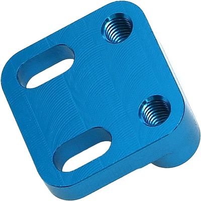 Aluminum Alloy Steering Gear Seat Upgrade Parts Servo Mount Bracket for Tamiya M05 M05 1/10 Remote Control Car Durable Stable Performance Blue 16mm