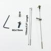 2PCS RC Boat Push Rod Kit M2 Plastic Tie Rod Ends Ball Joint with Pushrod and Pushrod Connector Linkage Stopper for RC Boat Ship Airplane DIY Model Toy Replace Parts (M2 Rod End,M2x150mm Pushrod) view 3
