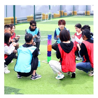 GMSDHCY Team Building Teamwork Stacking Blocks Tower Game Adult Team Building Game Equipment Large-Scale Outdoor Expansion Training Activities(Multi-Colored,5PCS)