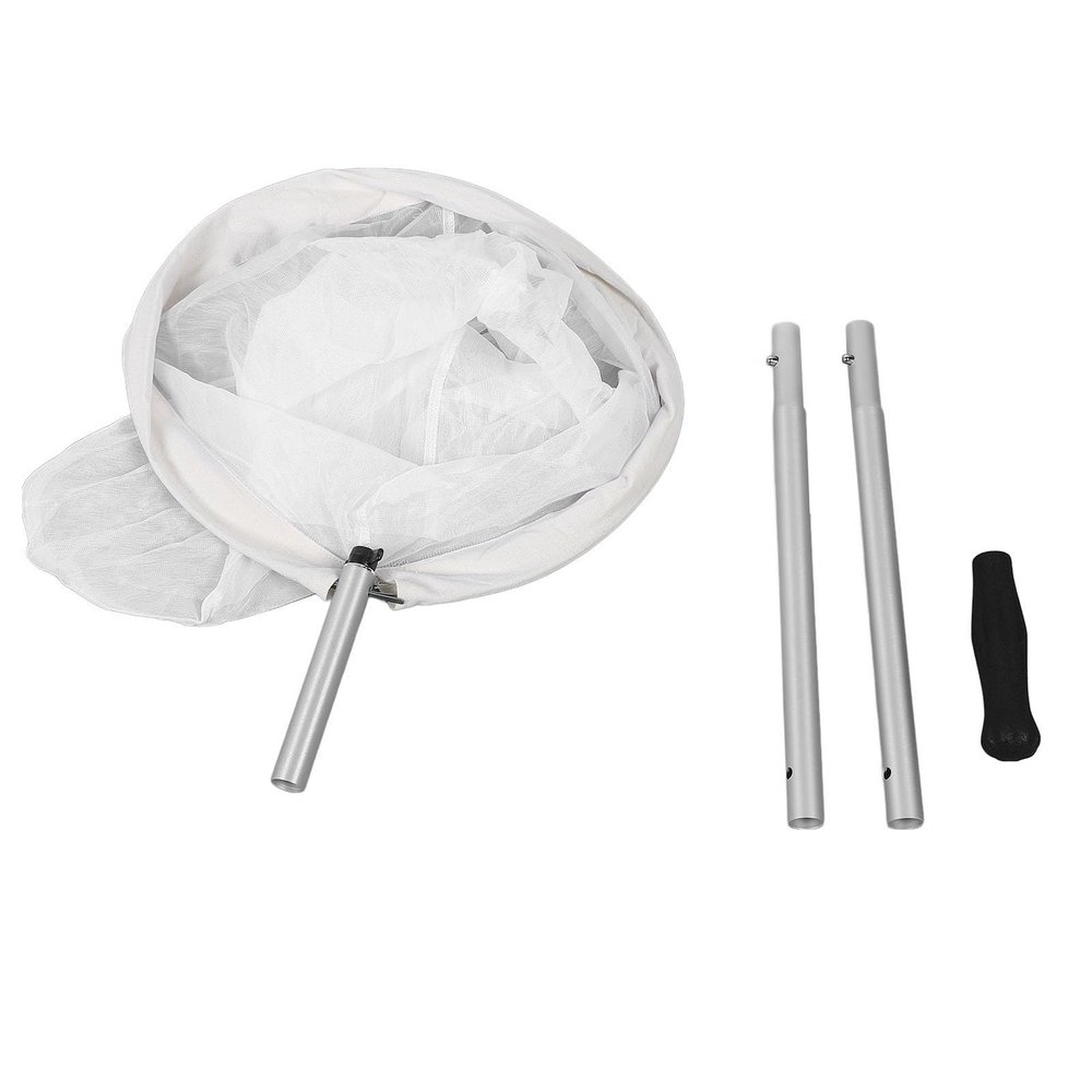 Aramox Lightweight Portable Kids Catching Net, Handle for Butterflies, Small Fish, Shrimp, with Deepened Net Depth, Suitable for Outdoor Activities and Exploration, Aluminum Pole