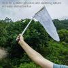 Aramox Lightweight Portable Kids Catching Net, Handle for Butterflies, Small Fish, Shrimp, with Deepened Net Depth, Suitable for Outdoor Activities and Exploration, Aluminum Pole view 3