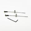 2PCS RC Boat Push Rod Kit Plastic Tie Rod Ends Ball Joint with Pushrod and Pushrod Connector Linkage Stopper for RC Boat Ship Airplane DIY Model Toy Replace Parts (M2 Rod End,M2x100mm Pushrod) view 4