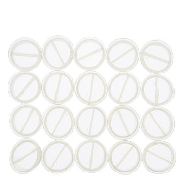 20PCS Piggy Bank Bottom Plug 30MM Round Hole Stopper Ceramic Doll Money Saving Box Cover Replacement Suitable for Savings Banks and Coin Boxes