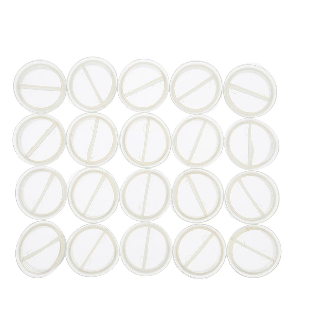 20PCS Piggy Bank Bottom Plug 30MM Round Hole Stopper Ceramic Doll Money Saving Box Cover Replacement Suitable for Savings Banks and Coin Boxes