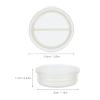 20PCS Piggy Bank Bottom Plug 30MM Round Hole Stopper Ceramic Doll Money Saving Box Cover Replacement Suitable for Savings Banks and Coin Boxes view 2