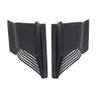 Acouto Winglet Aerodynamic Wing Kit Side Spoiler ABS Material Wind Resistance Reduction Adhesive Installation for ADV150 ADV160 2019 to 2023 (Black) view 1