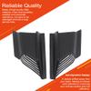 Acouto Winglet Aerodynamic Wing Kit Side Spoiler ABS Material Wind Resistance Reduction Adhesive Installation for ADV150 ADV160 2019 to 2023 (Black) view 4
