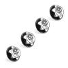4PCS 17mm Wheel Nuts Non Slip Remote Control Car Metal Mount Nuts Replacement for Traxxas X Maxx Summit 1/8 Buggy Truck Accessories (Black) view 2