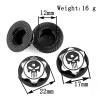4PCS 17mm Wheel Nuts Non Slip Remote Control Car Metal Mount Nuts Replacement for Traxxas X Maxx Summit 1/8 Buggy Truck Accessories (Black) view 4