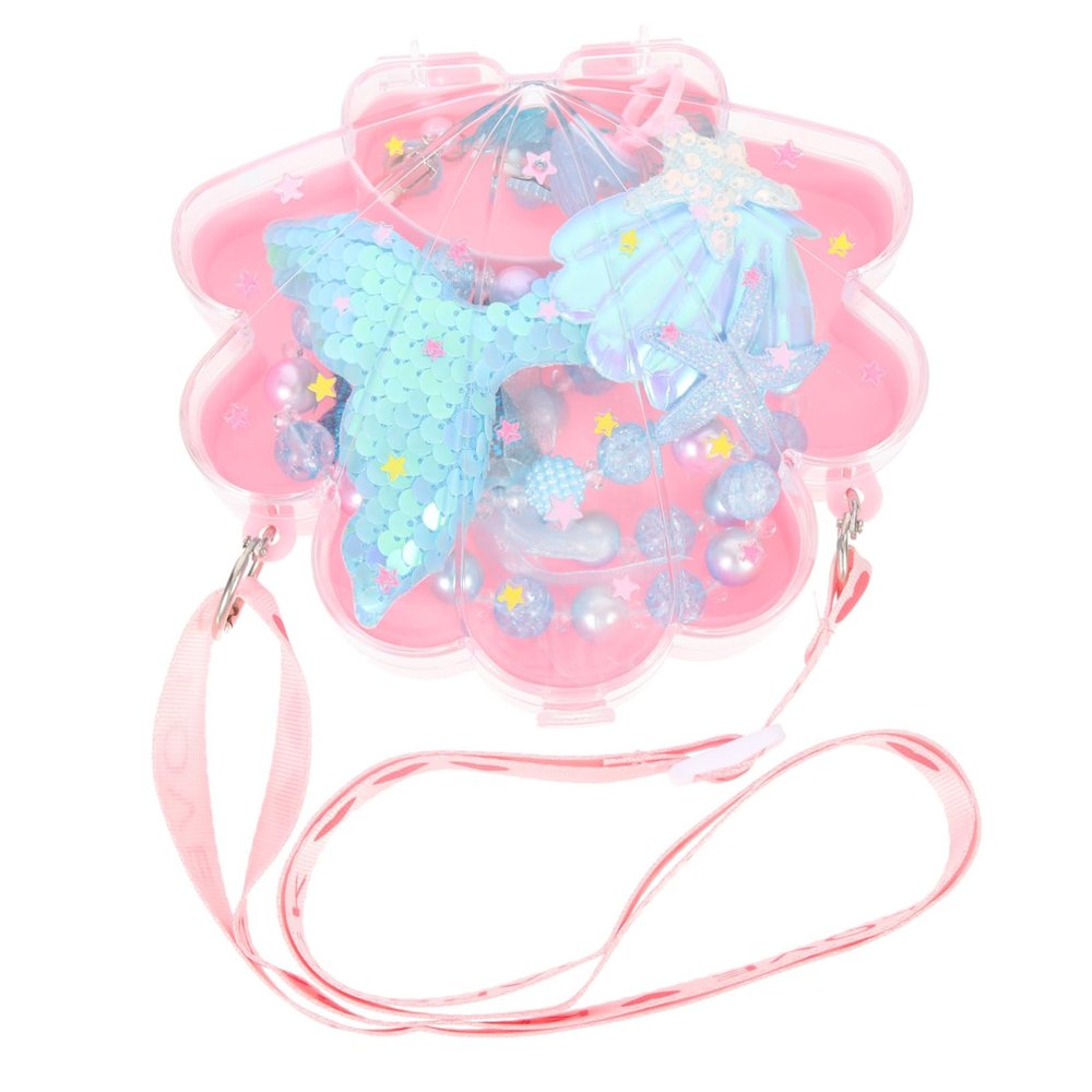 KOMBIUDA 1Set Jewelry Mermaid Themed Jewelry Kit for Box Stylish Dress Up Accessories for Little for Fashionable