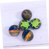UPKOCH 5Pcs Transparent Rubber Jumping Balls Cognitive for and Safe Bouncy Balls for and Learning Activities view 2