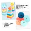 CIYODO 1Set Rainbow Animal Stacking Tower for Shape Sorter Stacker for Boy Girl Nesting Rings Educational Play Boosts Fine Motor Skills Memory Development view 3