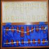 32 Piece Hang On Ivory Chess Set NOS Made in Hong Kong MFG 1960s Before Ivory Ban view 2