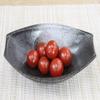 (Castle Enterprise) Mino Ware Japanese Cafe Series Double-Cut Small Boat, Black Diamond Blowing, Set of 10 (Size: H 2.0 x W 7.4 x D 4.5 inches (5 x 18.8 x 11.5 cm) view 4