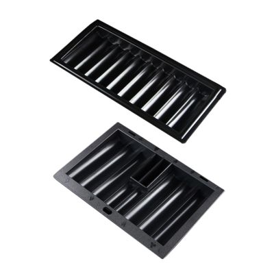 GALPADA Thick Plastic Poker Chips Tray Set of 2 Poker Chip Holder for Table for Games and Tournaments Sturdy and Easy to Clean