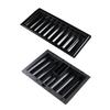 GALPADA Thick Plastic Poker Chips Tray Set of 2 Poker Chip Holder for Table for Games and Tournaments Sturdy and Easy to Clean view 1