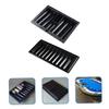 GALPADA Thick Plastic Poker Chips Tray Set of 2 Poker Chip Holder for Table for Games and Tournaments Sturdy and Easy to Clean view 2