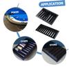 GALPADA Thick Plastic Poker Chips Tray Set of 2 Poker Chip Holder for Table for Games and Tournaments Sturdy and Easy to Clean view 4