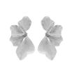 7.7 * 4cm Bohemia Leaf Earrings Metal Plant Earrings,golden,7.7 * 4cm view 2