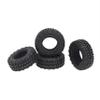 4PCS 48mm 1.0 Soft Rubber Wheel Tires Tyre for 1/24 RC Crawler Car Axial SCX24 90081 AXI00002 Upgrade Parts(A-48mm) view 1