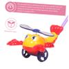 Kisangel Cartoon Lobster Push and Pull Toy for Toddlers Safe Walking Toy with Stable Support for Balance Development Indoor and Activities view 3