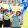 16 Inch Blue Pinata Set with Hawaii Pattern Number 7 Piata, Blindfold and Stick for Boys Girls 7th Birthday Party Decorations (7-Hawaii Pattern Piata) view 4