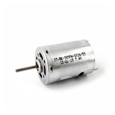 OQATNXUR RK-380PH-5724/59 Electronic Starter DC 3V-7.4V 25000RPM High Speed Power 380 Motors for RC Car Boat Model Vacuum Cleaner 5V 6V