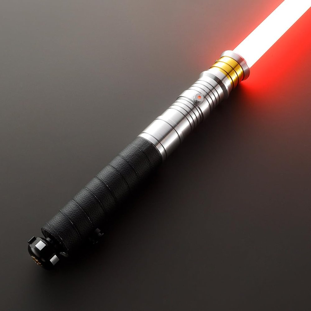 Xenotrix Handle Length 28.5 CM Saber Set of Removable PC Blade, Hilt Cosplay Prop, Features Realistic Collision Flash Effects, a Gift for Teenagers and Adults (Xenopixel Version)