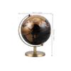 BESPORTBLE Antique Desk Globe Home Desk Decor European Rotating Globe Ornament Decorative Table Ornament view 2